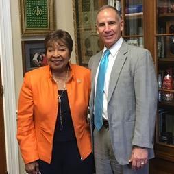 Franco and Rep. Eddie Bernice Johnson